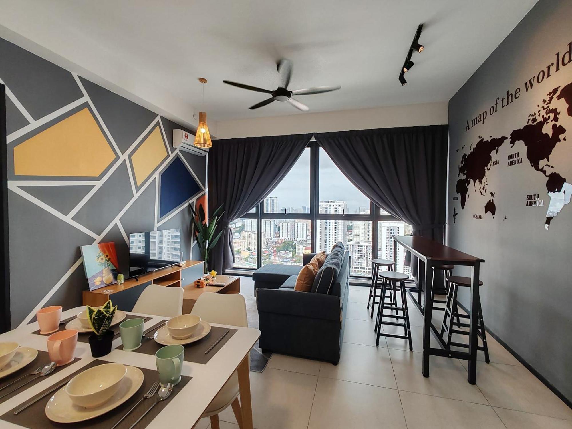 Cozy Minimalist Suite At Urban Suites Georgetown By Superstay Jelutong Esterno foto